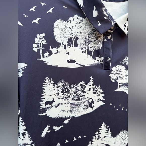 Nike Women’s Dri-FIT Navy and White Shirt Size Medium - Picture 4 of 7